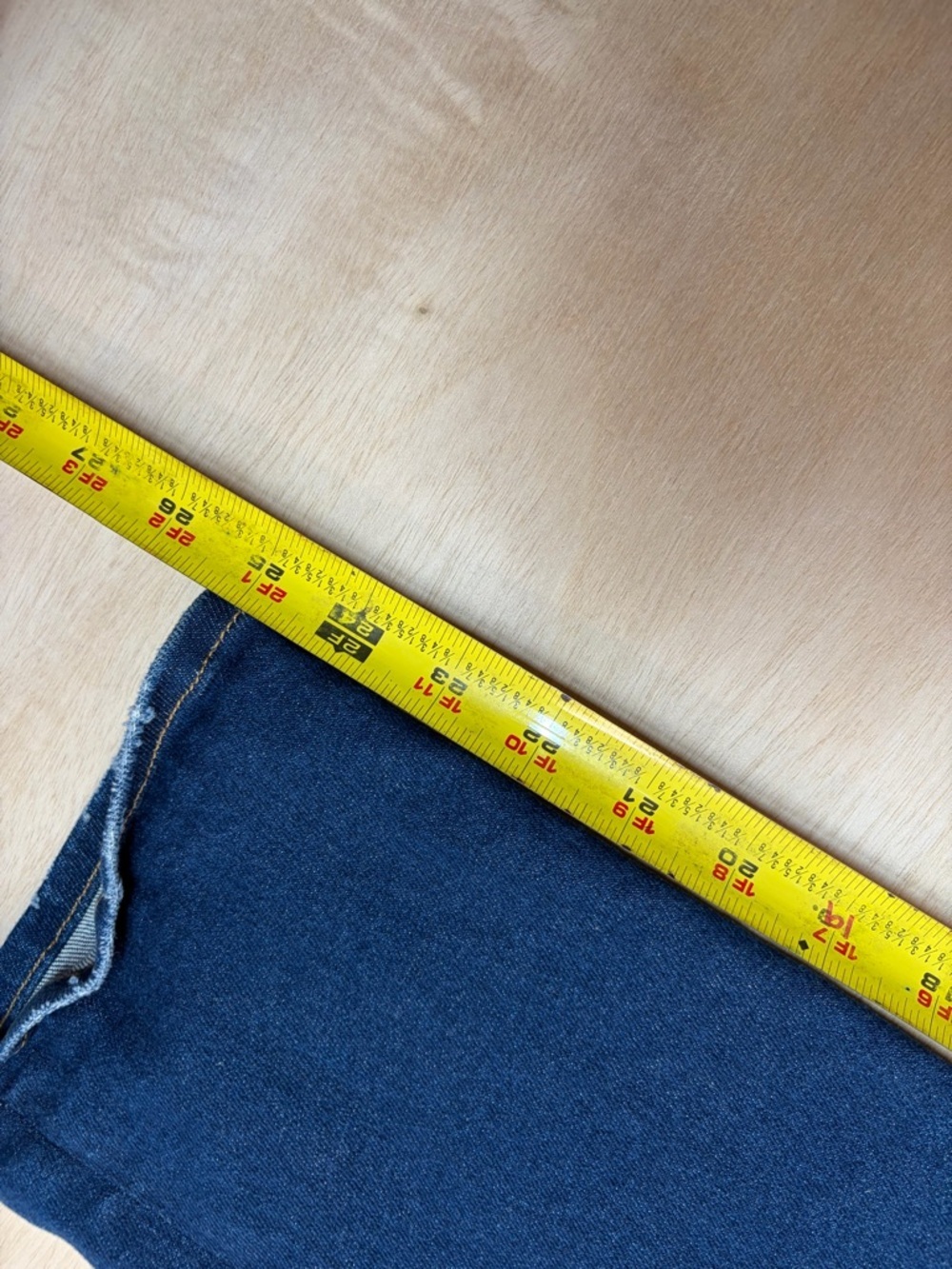FRAME Le High Straight Jeans in Eagle Point Wash Size 25 - Picture 9 of 11